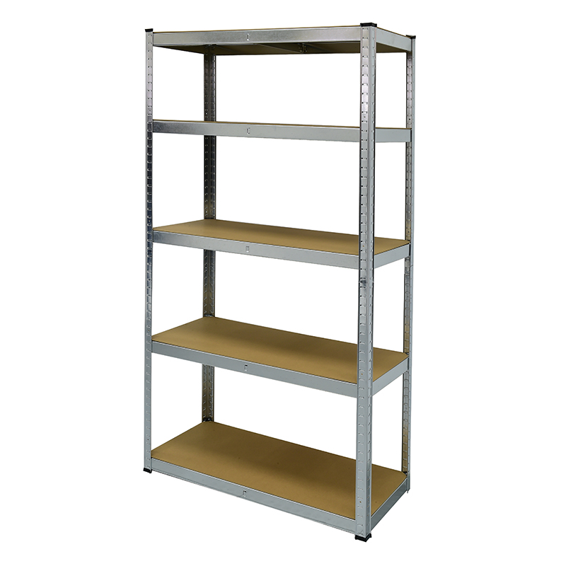 Galvanized Boltless MDF 5-Shelf