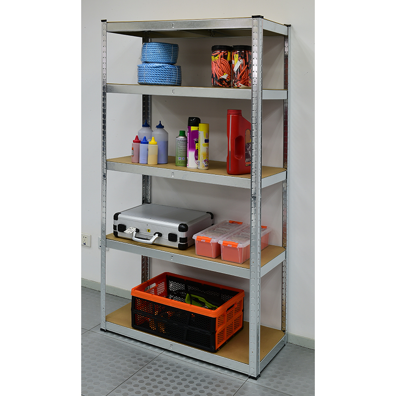 Galvanized Boltless MDF 5-Shelf