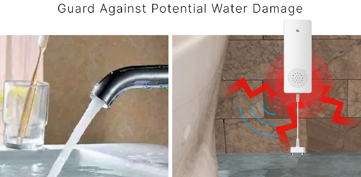 Water leak alarm sensor