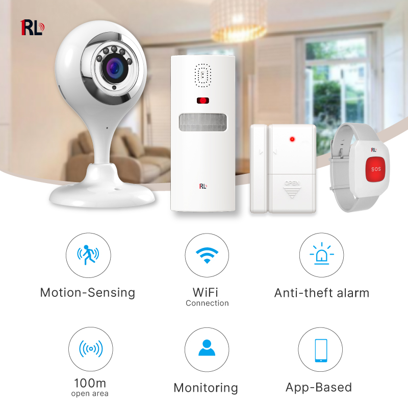 WIFI IP Camera WIth Alarm System