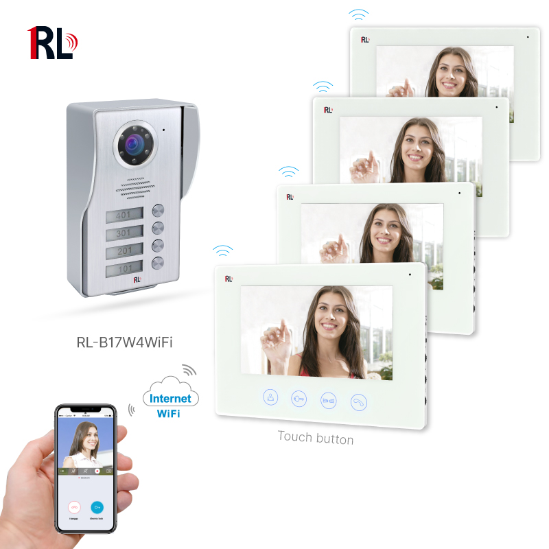 WiFi Video Doorphone With Mobile Platforms