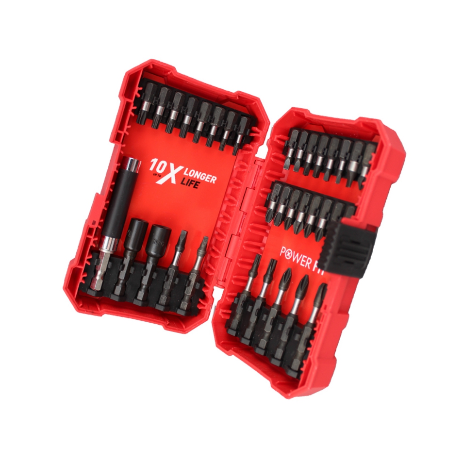 34PC Impact Driver Bit Set