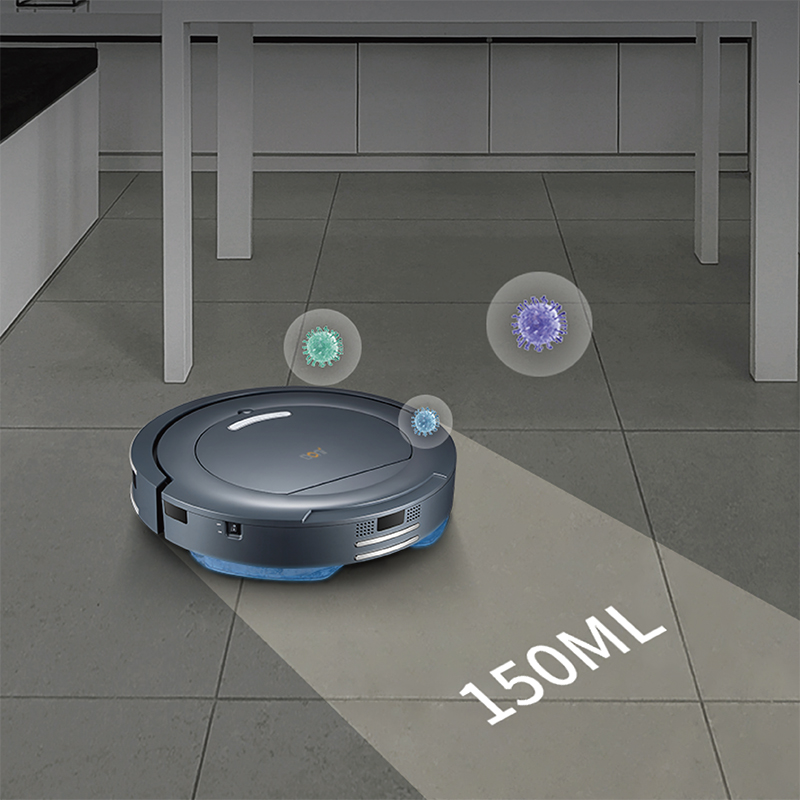 Doni V16 Robot Vacuum cleaner with Gyroscope Navigation and mopping function