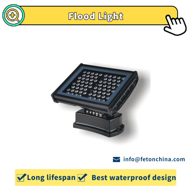 Outdoor Square LED Wall Washer Light Waterproof Stage Lamp 100W 200W 300W High Power Floodlight for Stage Lighting Plaza Lighting FT Series 9861