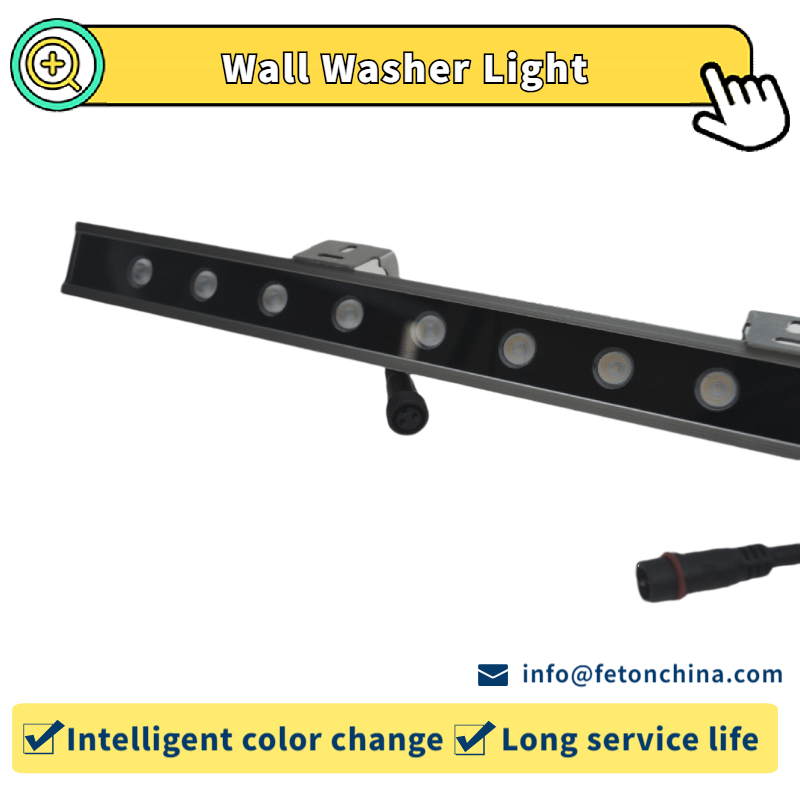 Profession Building LED Lighting Project Waterproof LED Light Bar System Control LED Linear Light Wall Washer Light for Landscape Lighting Bridge Lighting FT Series 9853