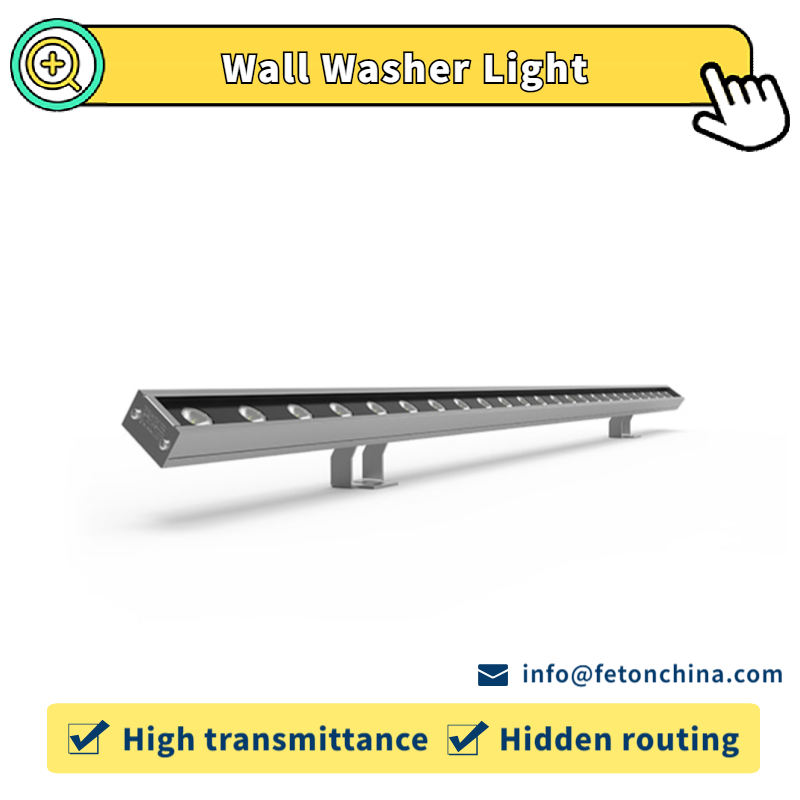 Profession Building LED Lighting Project Waterproof LED Light Bar System Control LED Linear Light Wall Washer Light for Landscape Lighting Bridge Lighting FT Series 9853