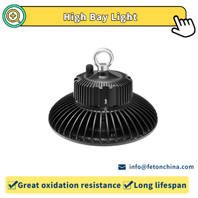 Aluminum High Power 120W 150W 200W 250W 300W UFO LED High Bay Lamp LED Industrial Light for Warehouse Lighting Factory Lighting FT Series 9902