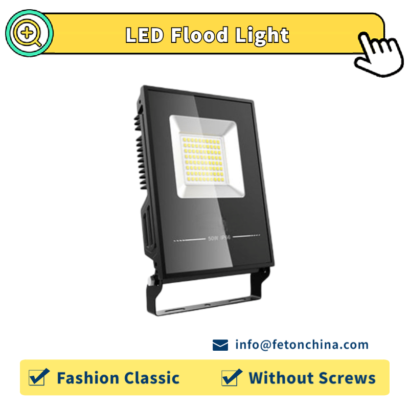 Ultrathin 30W 50W 100W 150W LED Flood light Lamp Energy Saving Waterproof Customized Modular Floodlight for Square Lighting Garden Lighting FT Series 9735