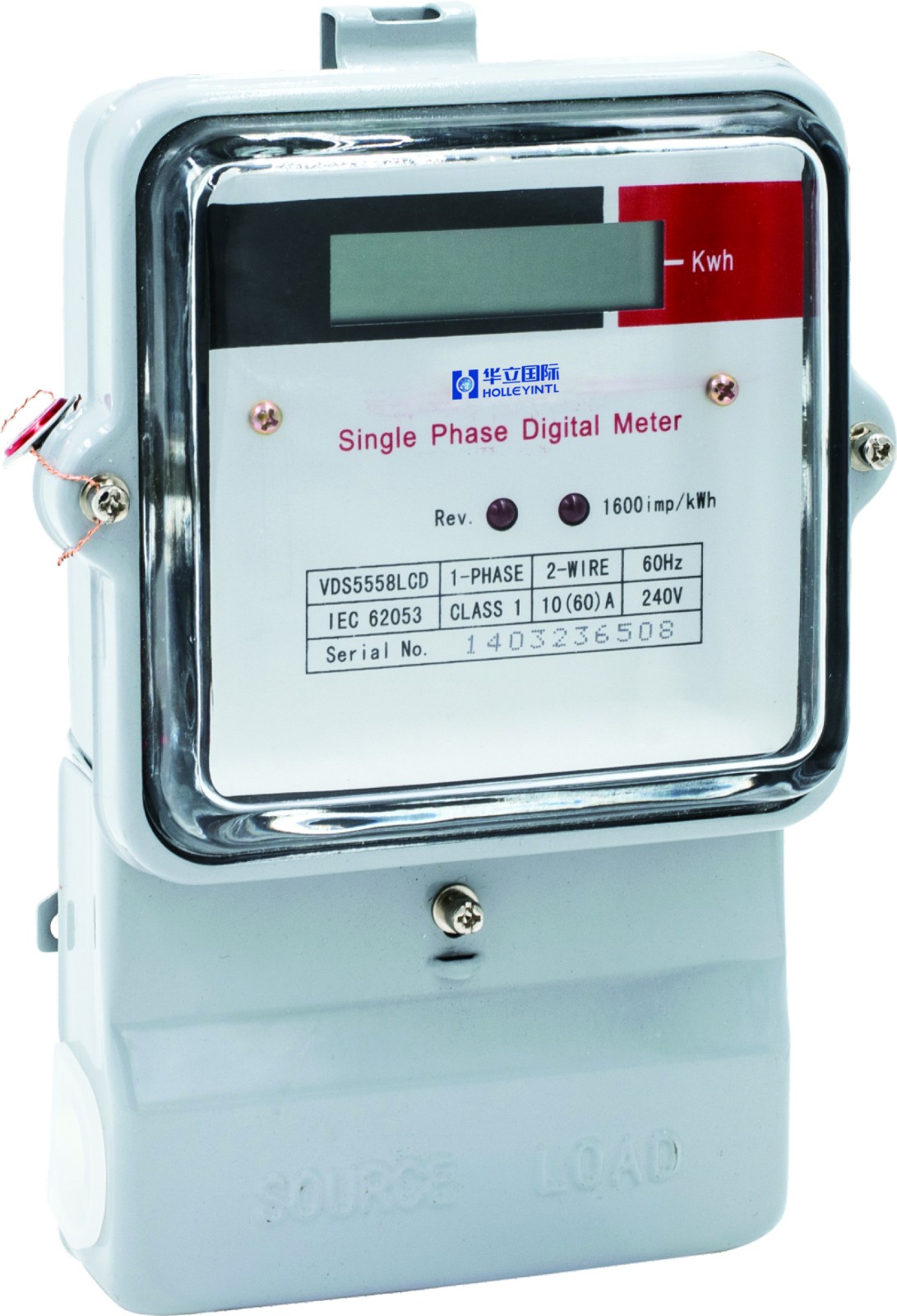 Single Phase Two Wire Electronic Active Energy Meter