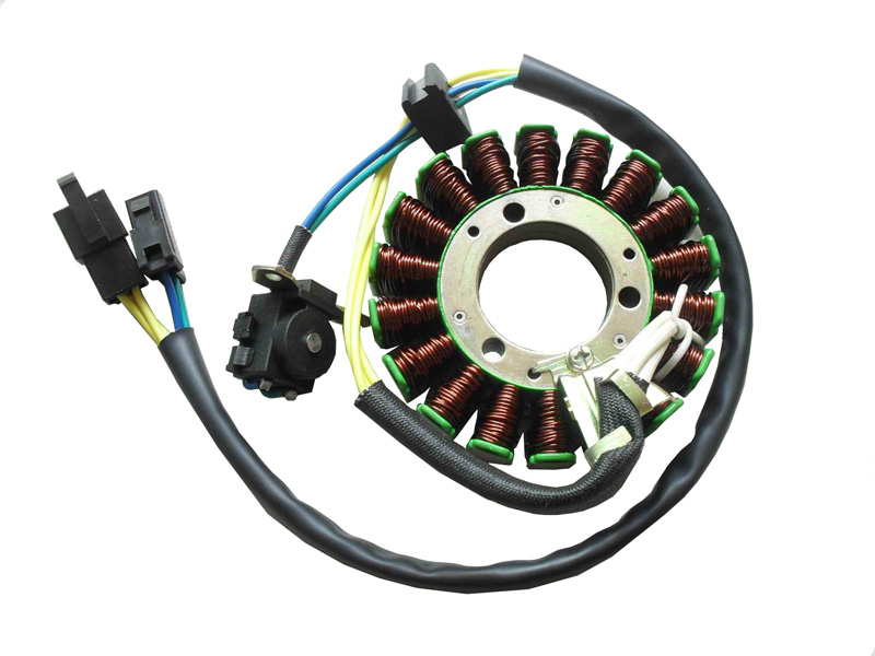 Motorcycle stator