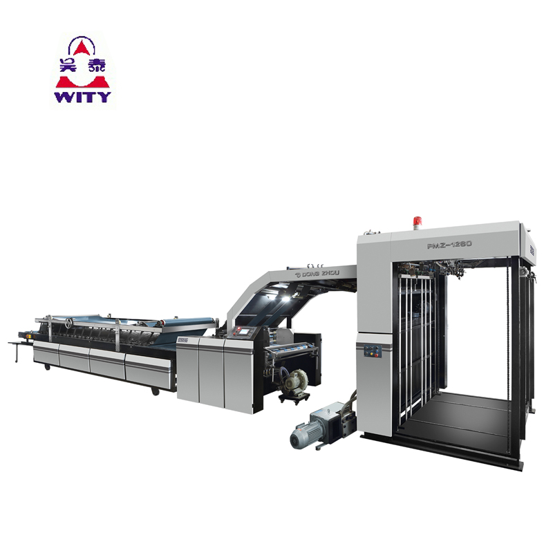 High Speed Automatic Flute Laminating Machine