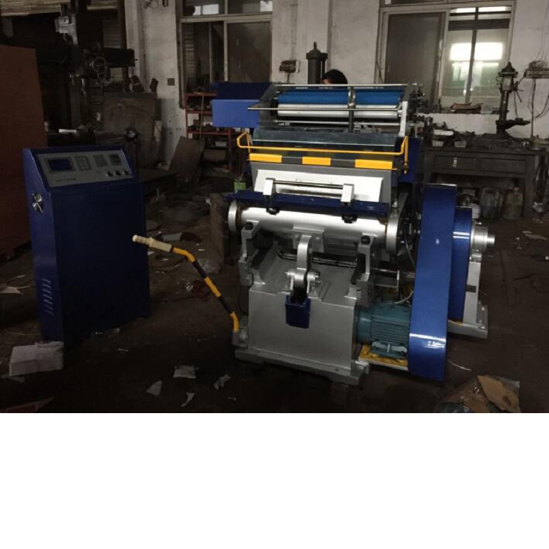 Hot stamping and die cutting machine