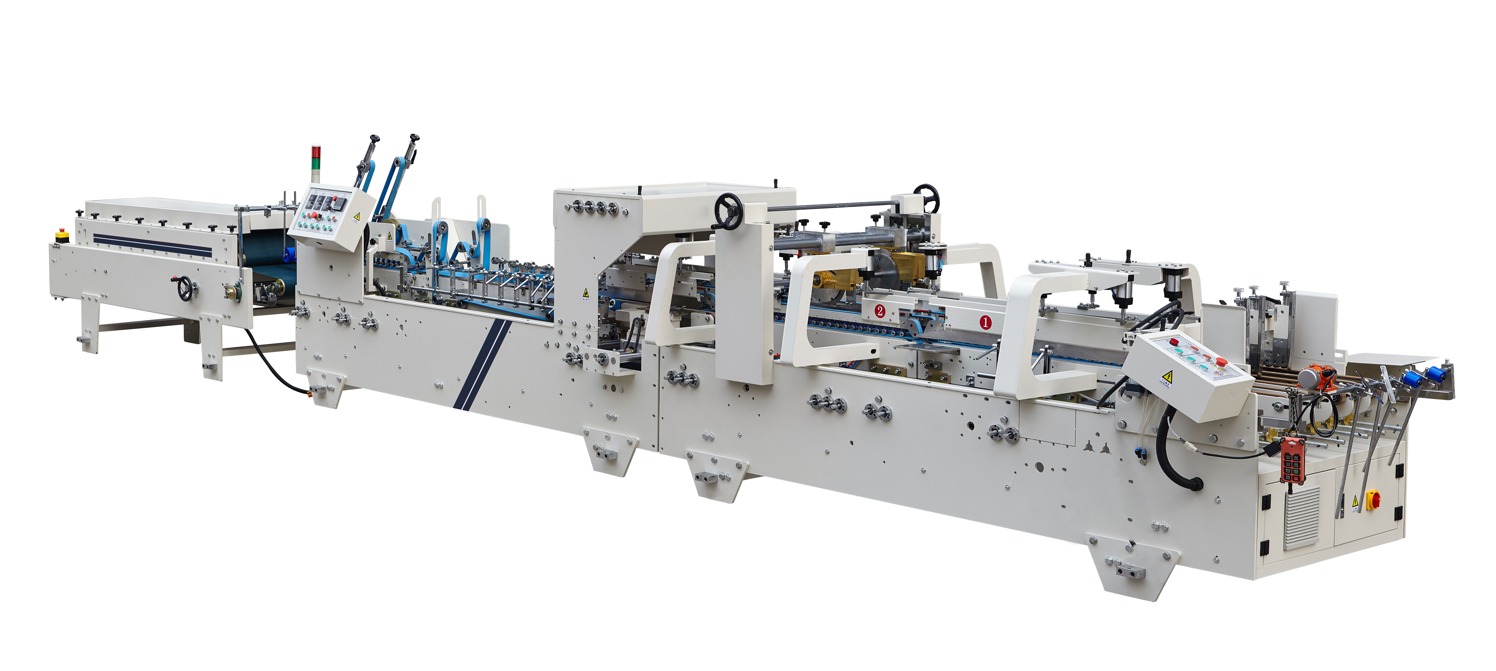 SHH800AG Carton Box Folding Gluing Machine