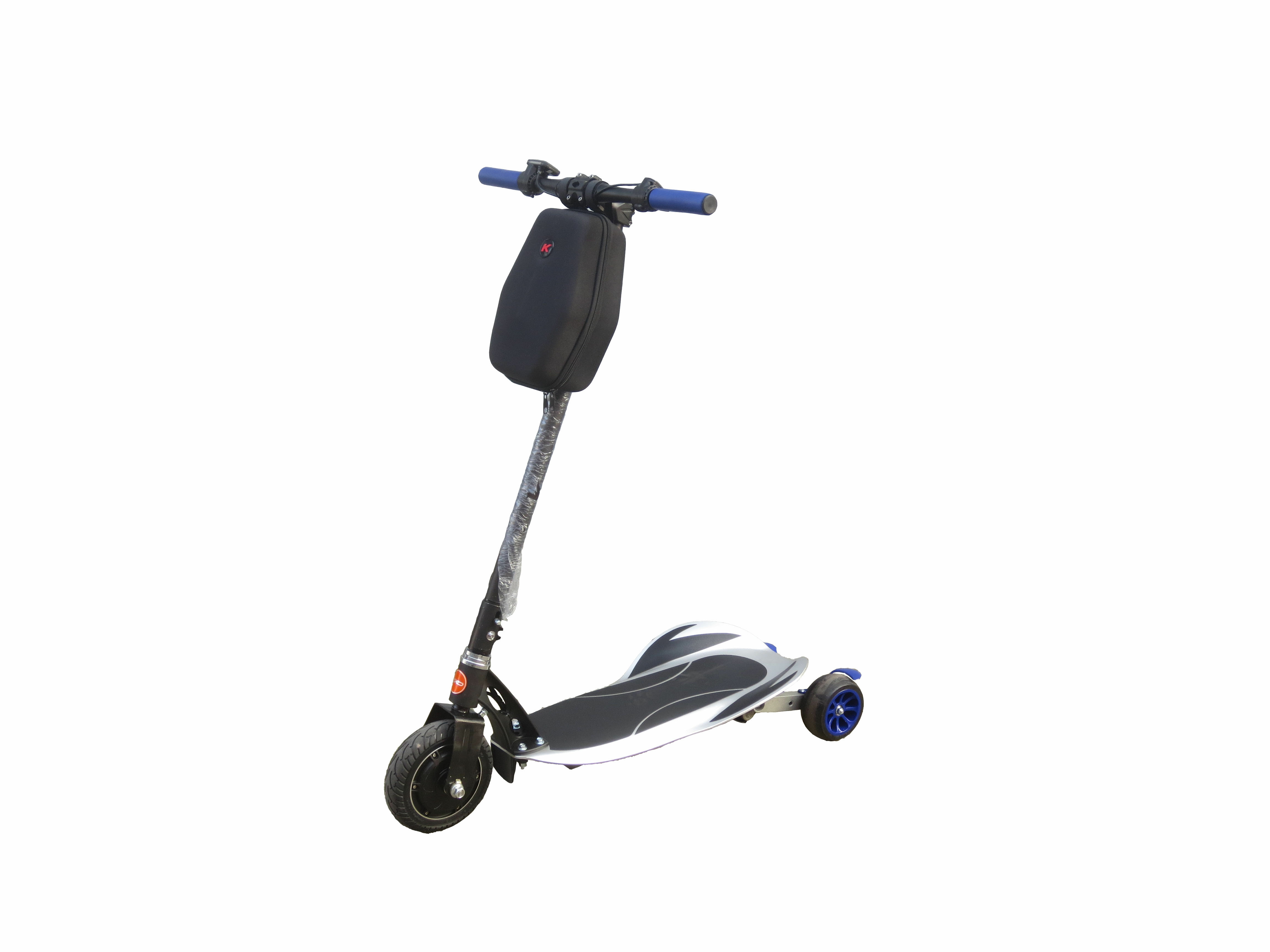 Three-wheeled electric scooter