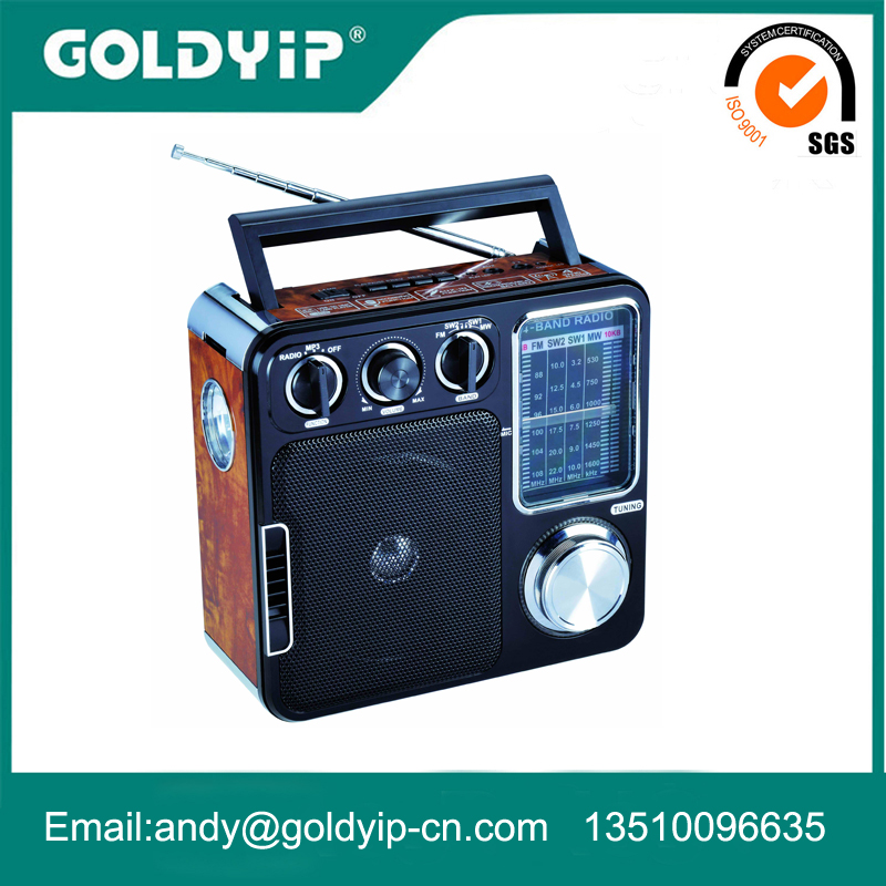 High quality wooden usb radio player factory