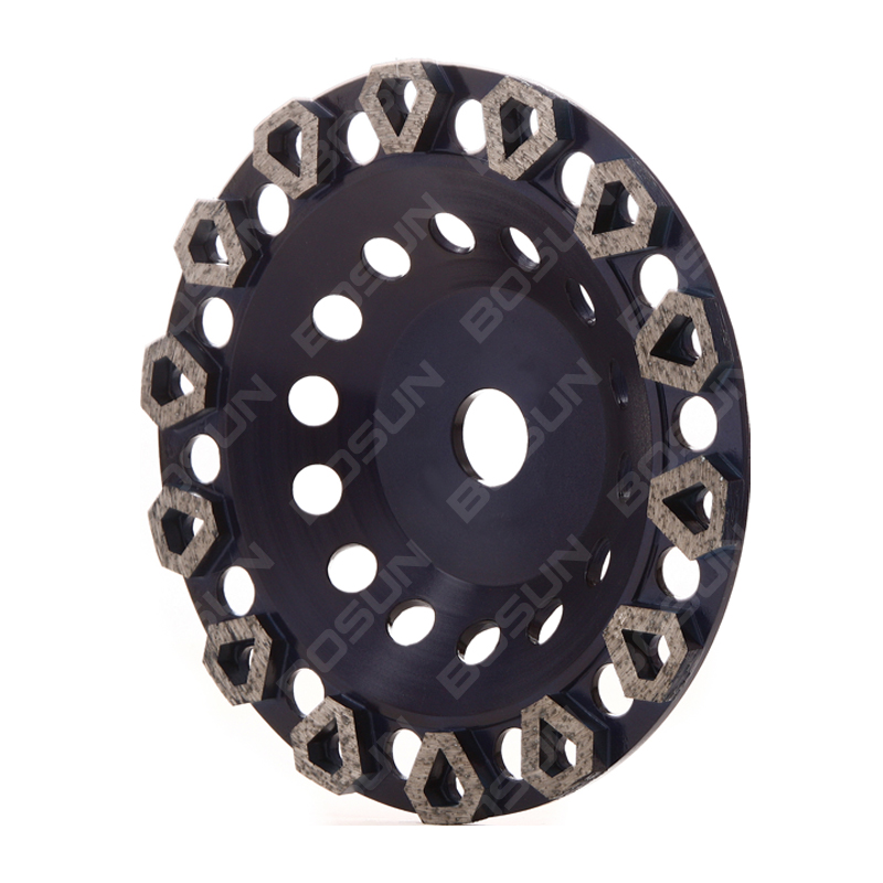 Diamond grinding cup wheels