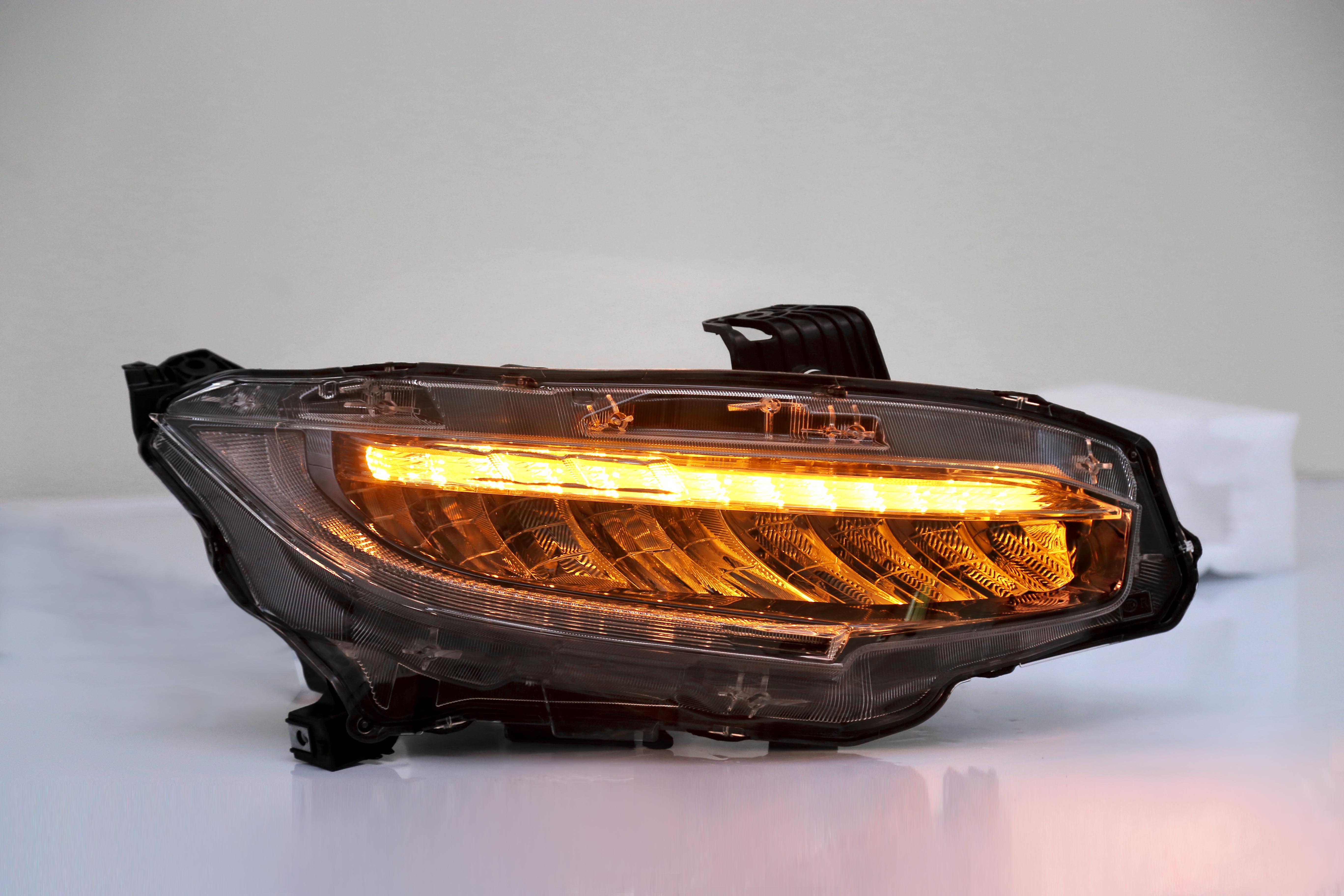 2016-2019 civic modified LED head lamp replacement