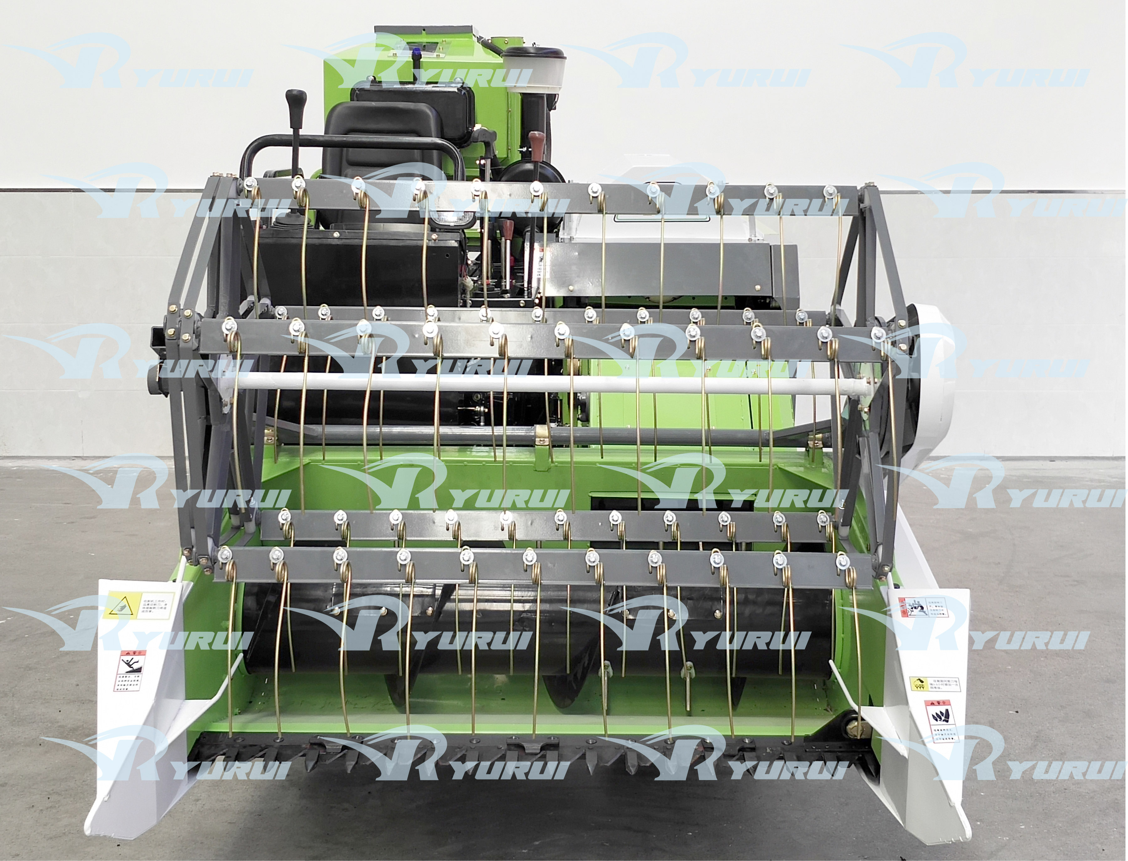 4LZ-1.5 YURUI small type rice and wheat harvester