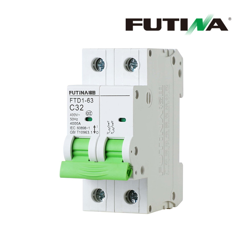 Futina 1 Pole 10 Amp MCB Circuit Breaker FTD1