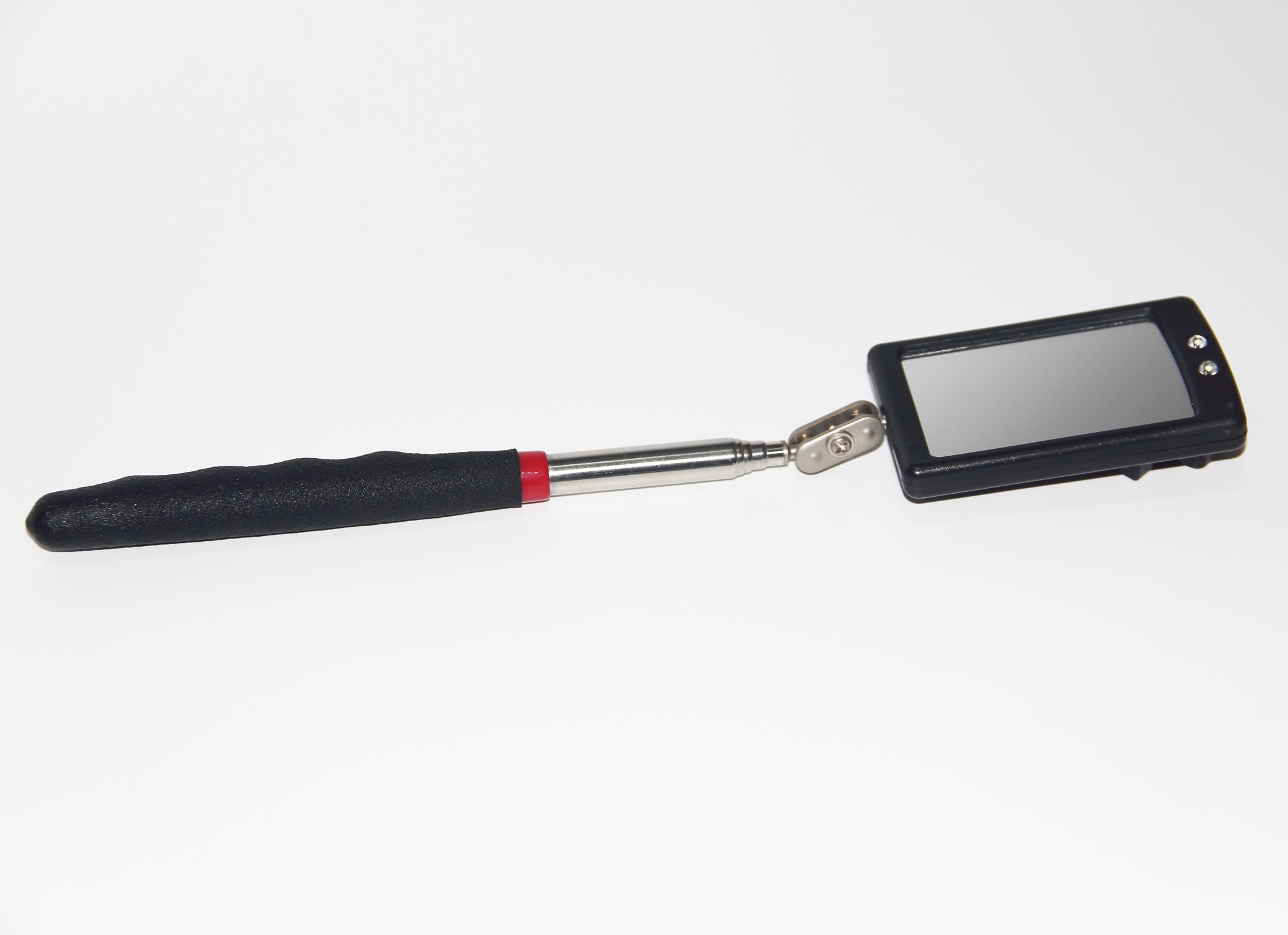 Telescoping Inspection Mirror With Led Light