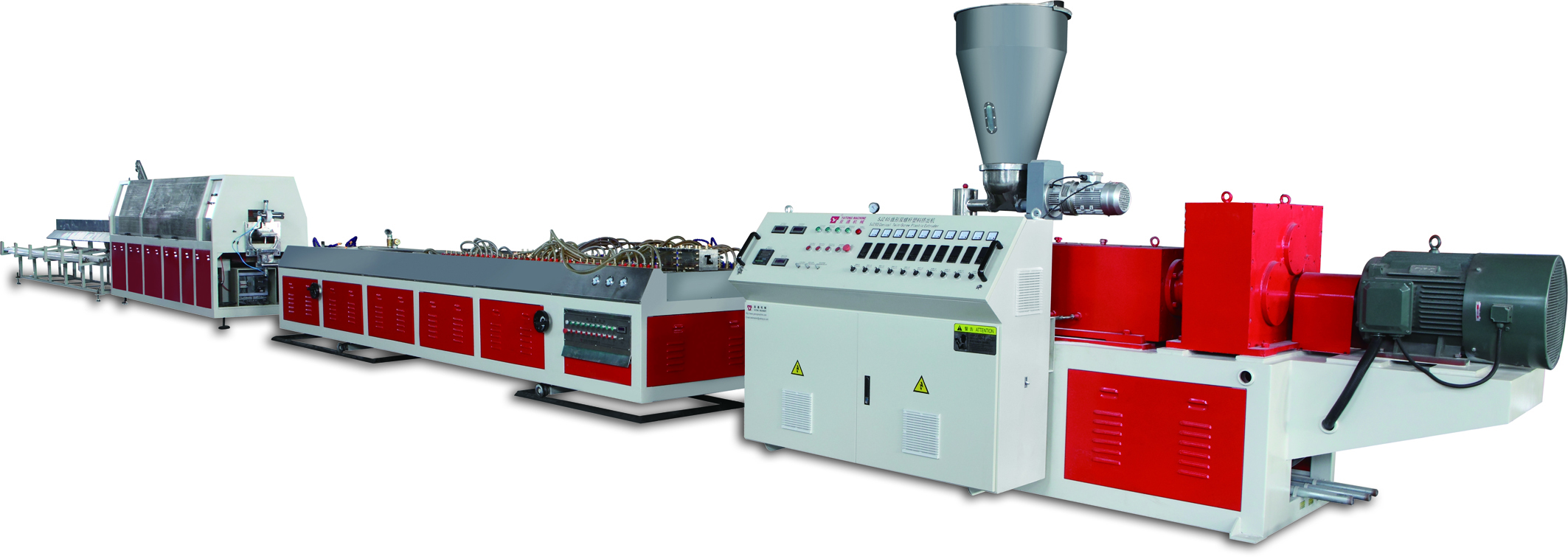 WPC PVC Profile Extrusion machine