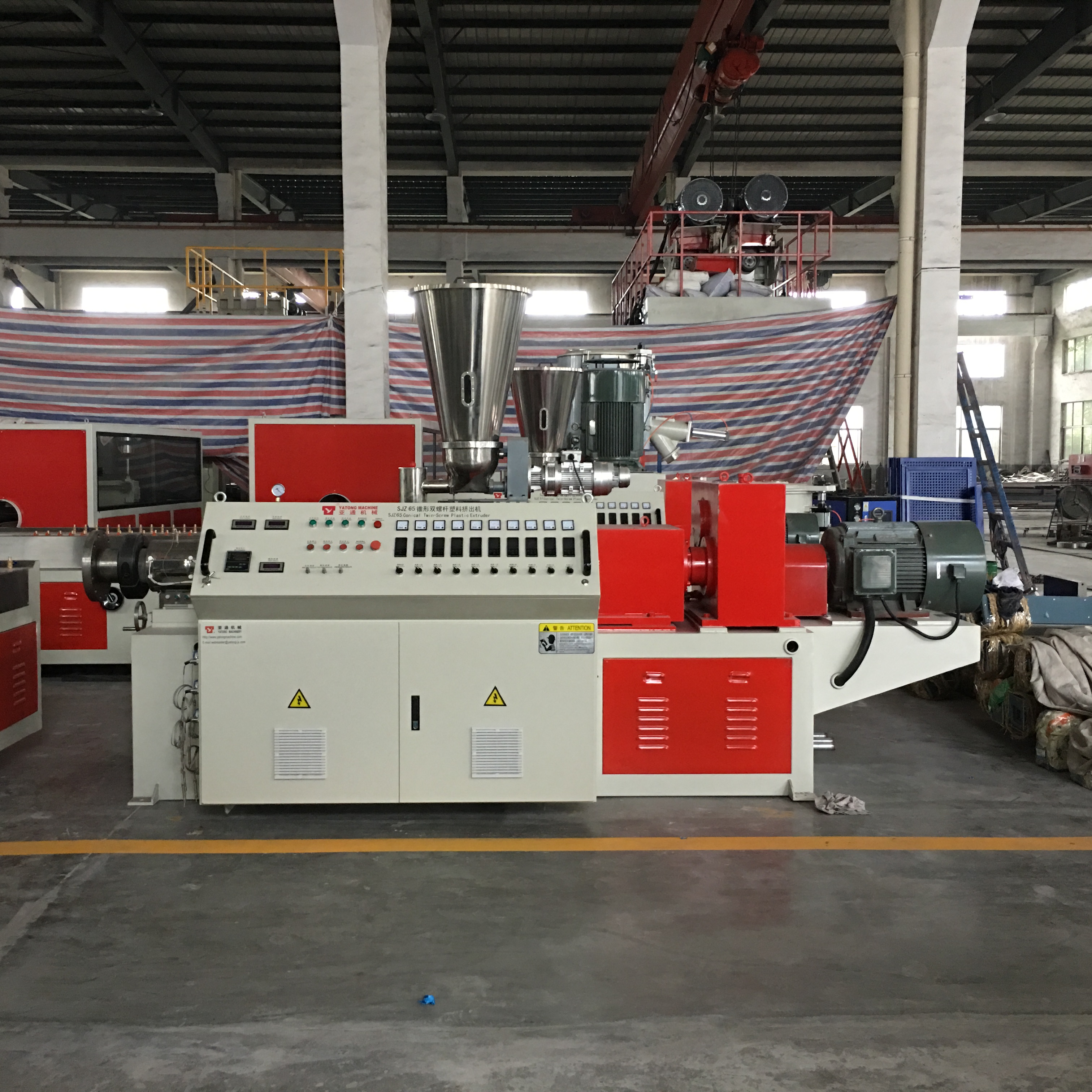 WPC PVC Profile Extrusion machine