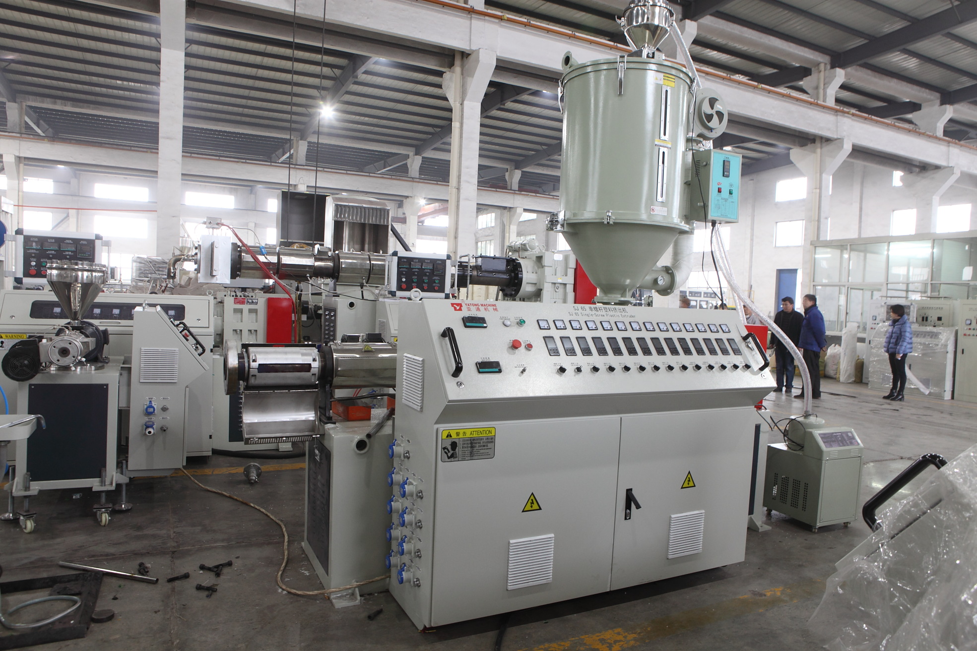 PE  PPR pipe extrusion line