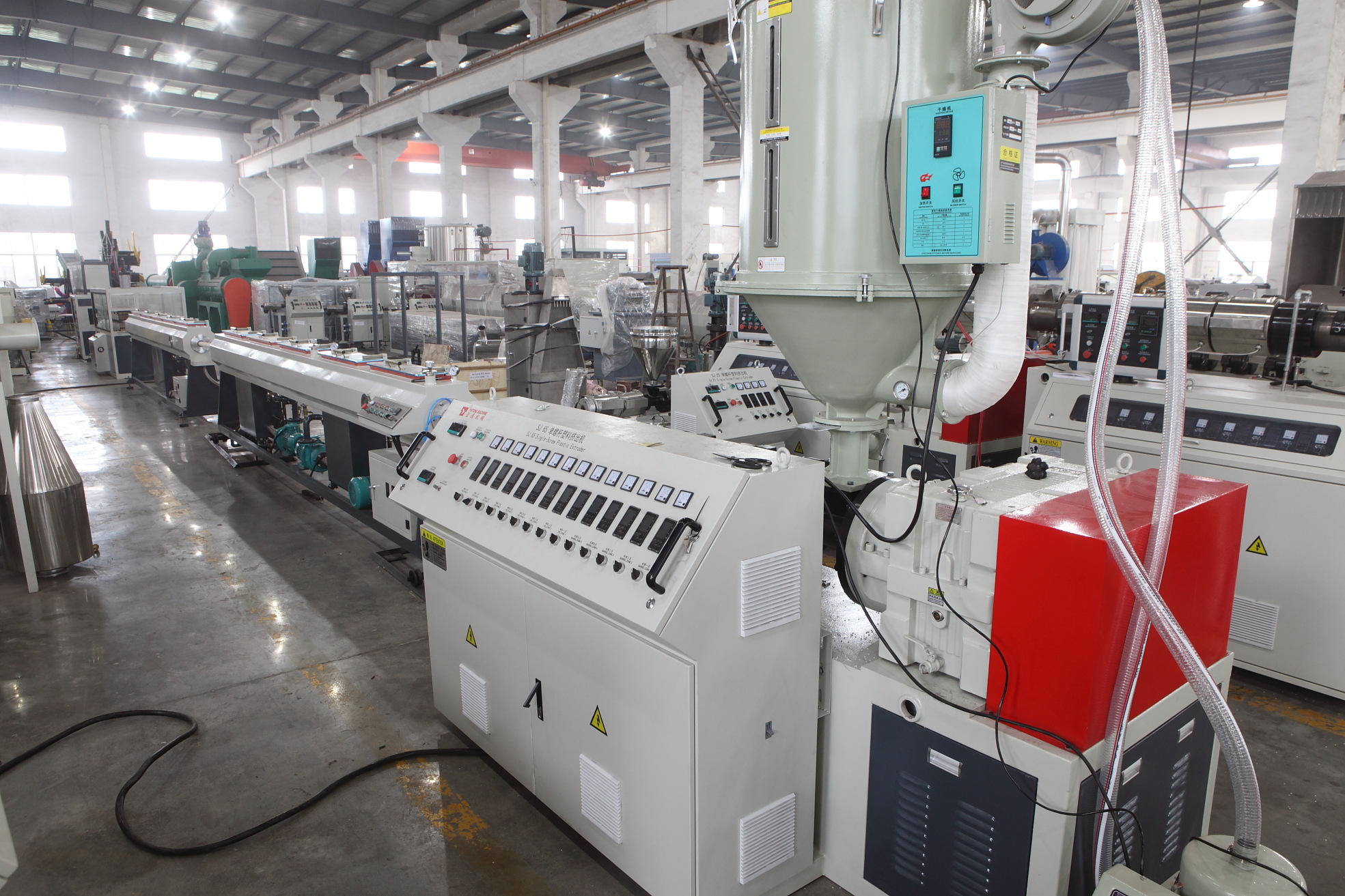 PE  PPR pipe extrusion line