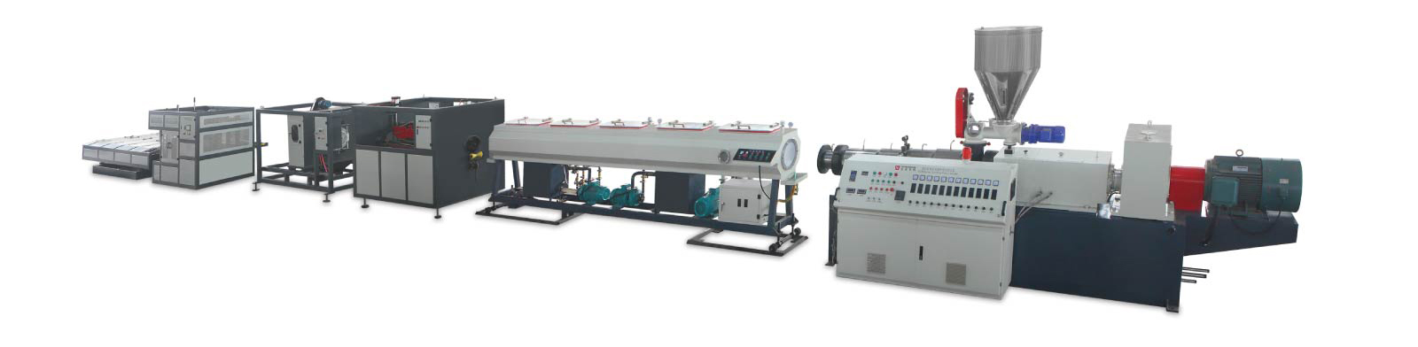 PVC pipe extrusion line