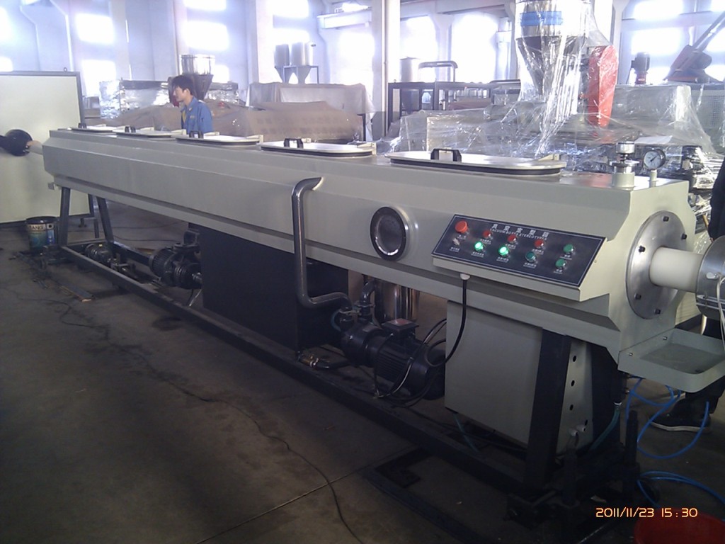 PVC pipe extrusion line