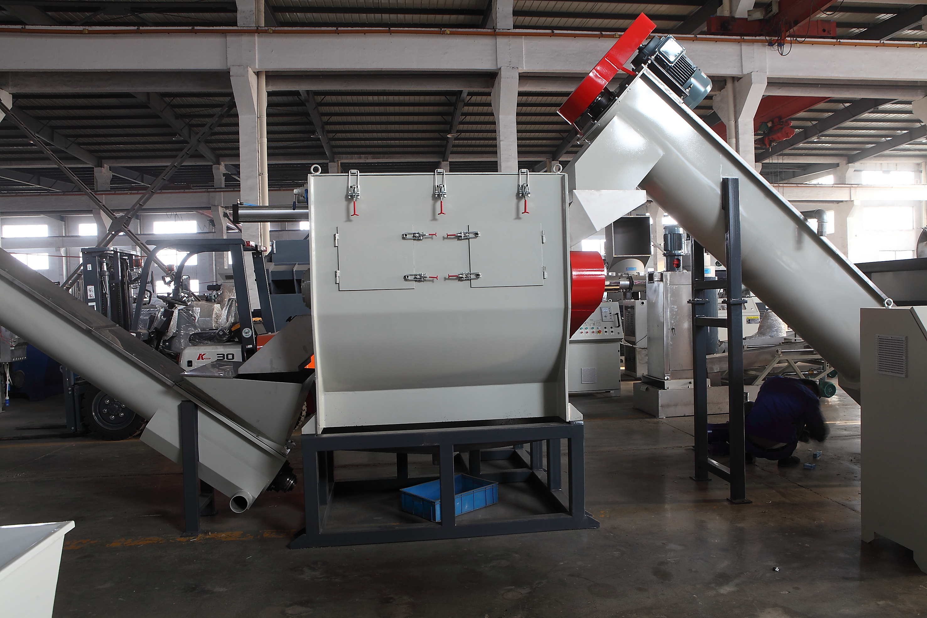 PE PP Hard Material Washing Machine