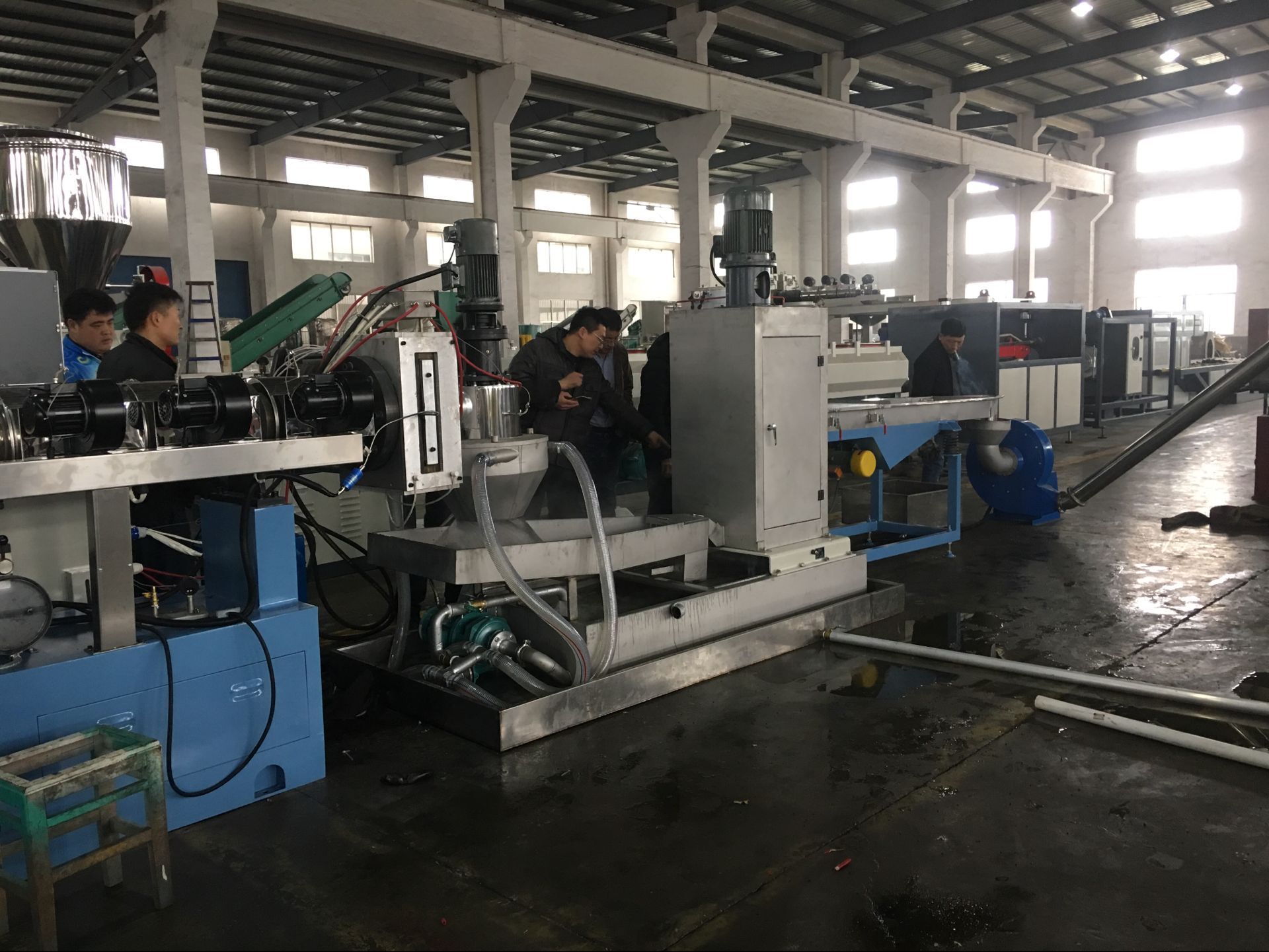 PE PP Plastic Pelletizing Machine