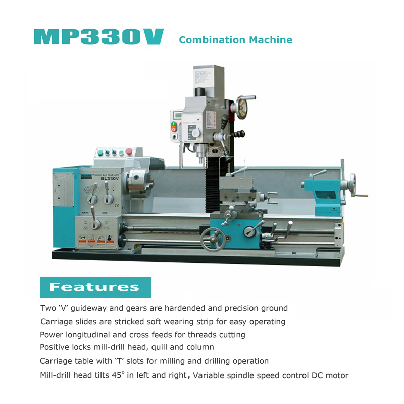 Combo Lathe-Milling-Tapping Machine