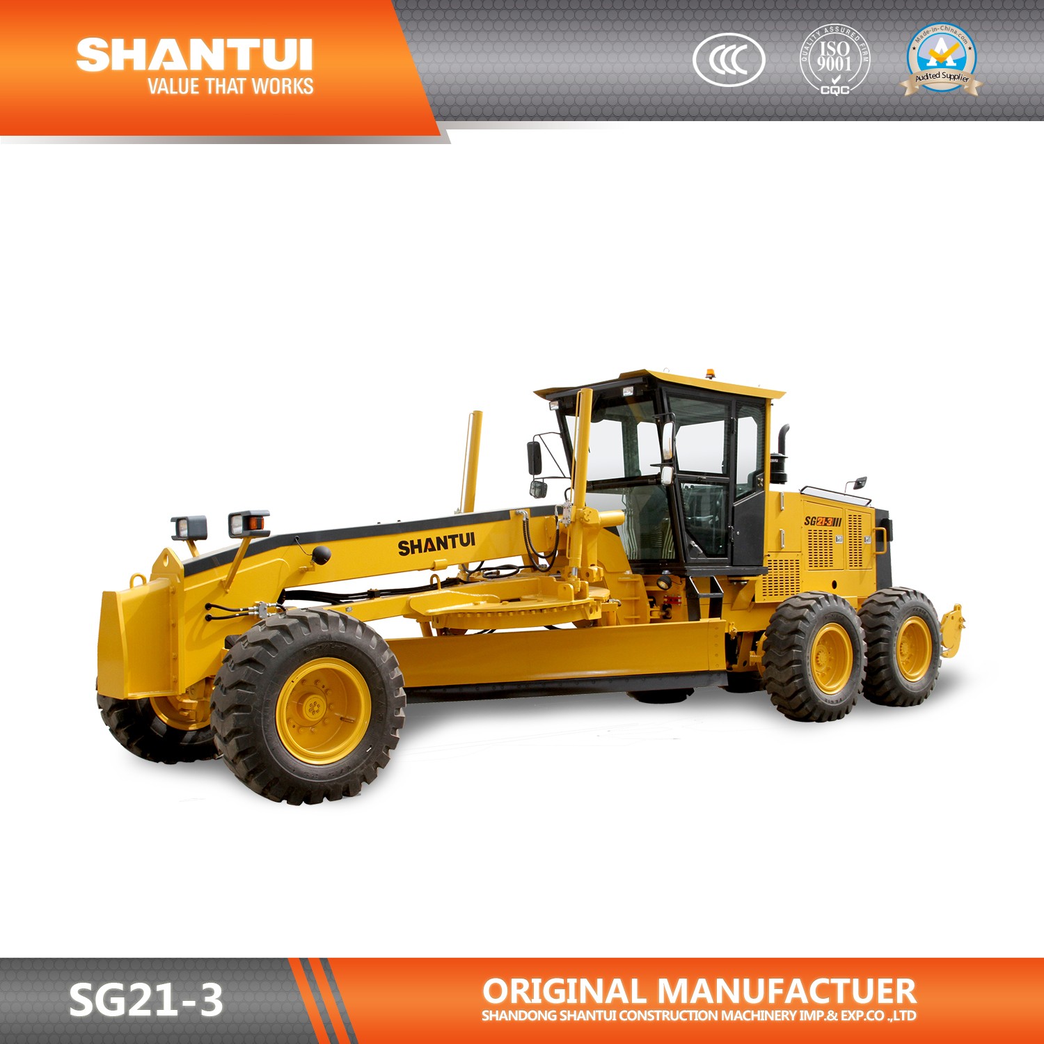 Shantui Motor Grader SG21-3