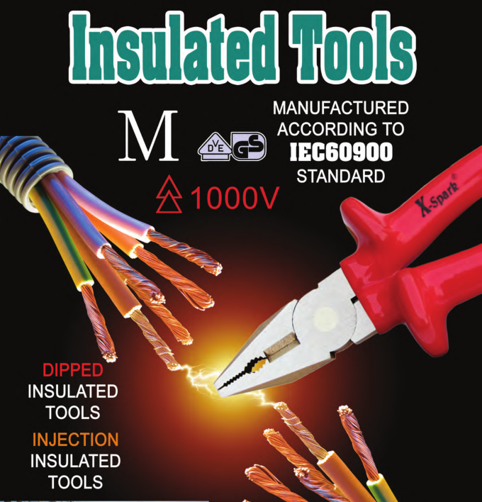 Insulated steel tools