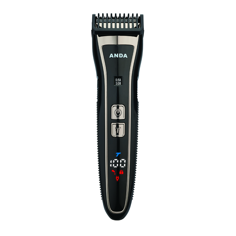 Rechargeable hair clipper&beard trimmer with TURBO function and smart digital display