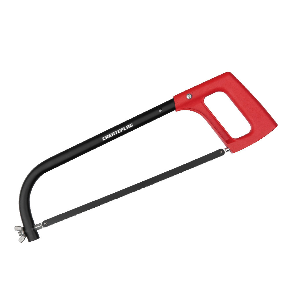 Oval tube hacksaw with aluminum handle