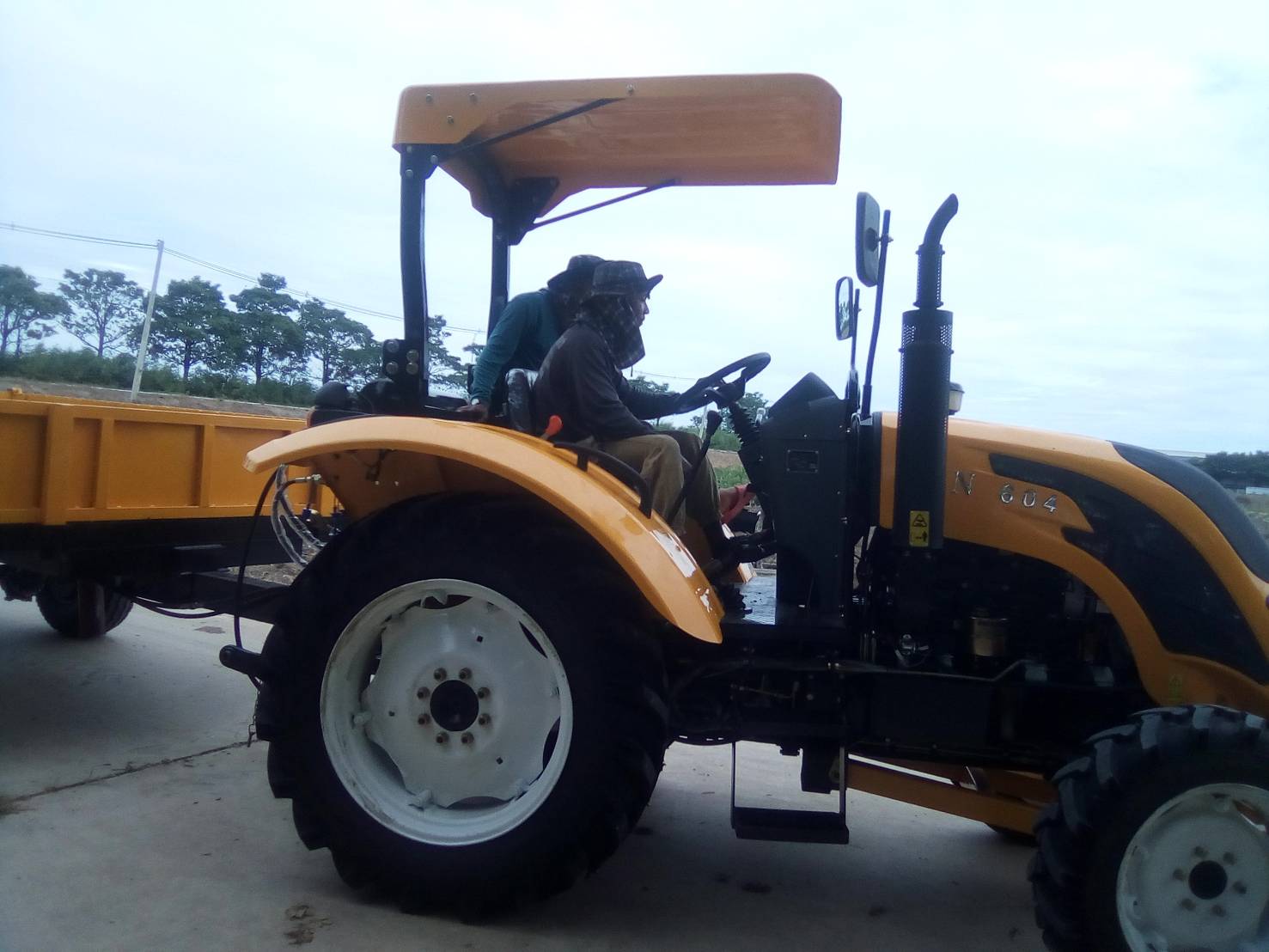 QLN604HP farm tractor,wheeled tractor