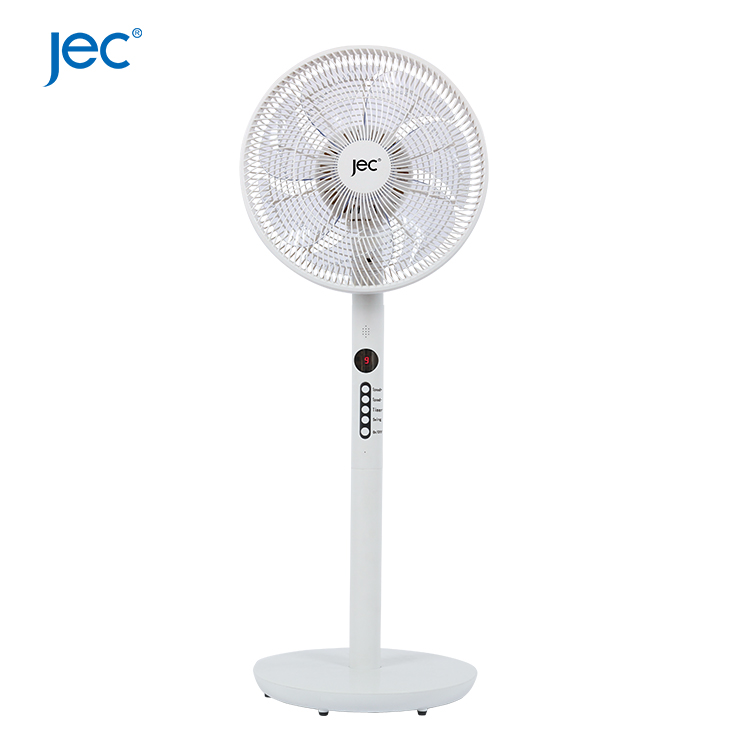 Rechargeable stand fan 12 inc