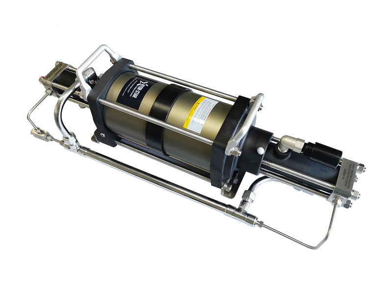 AIR DRIVEN GAS BOOSTER( DOUBLE DRIVE, DOUBLE STAGE