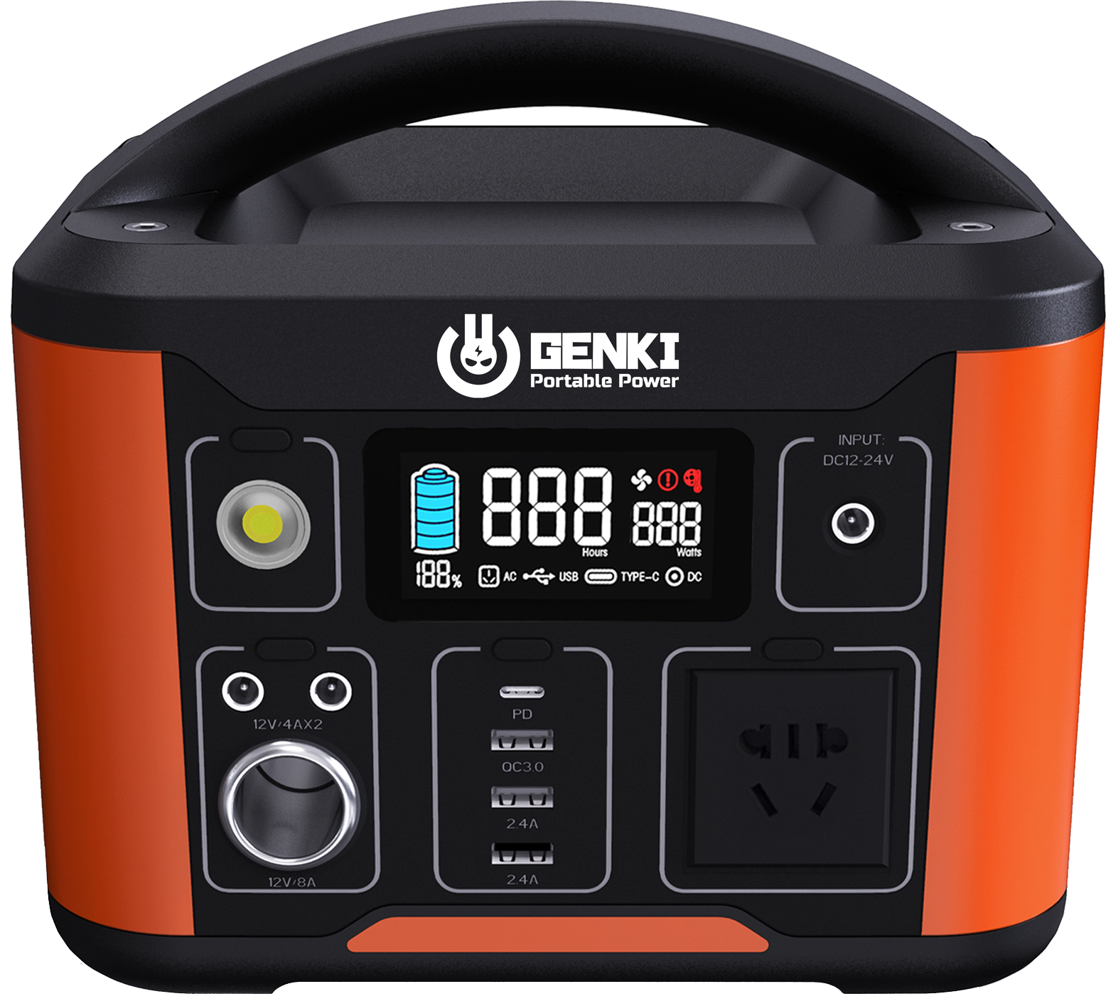 Genki portable power station for camping 300W