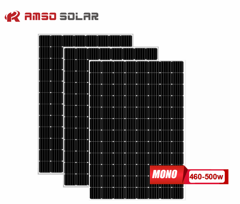 96 cells mono perc solar panel 500W
