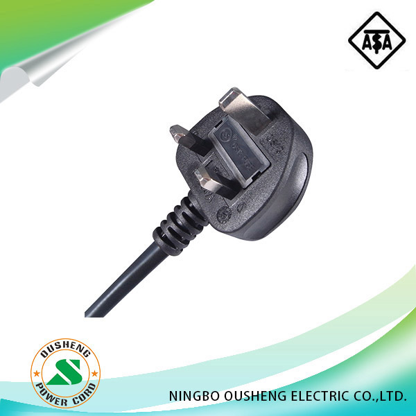 UK POWER CORD WITH GCC/SAFETY MARK/ASTA MARK)