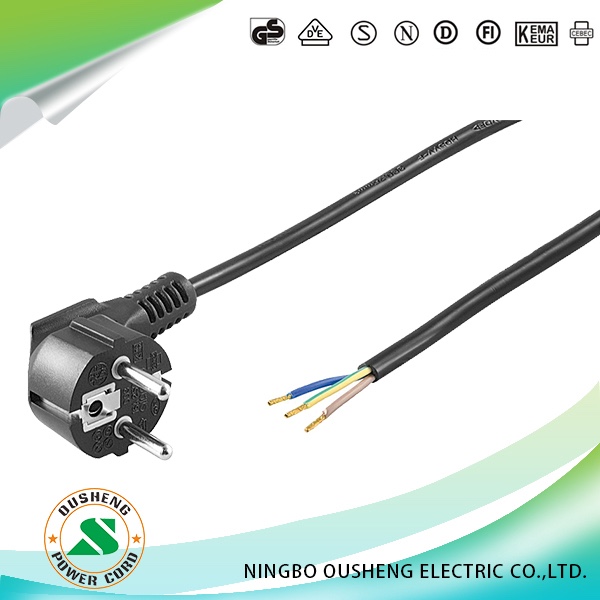 Schuko plug power cord