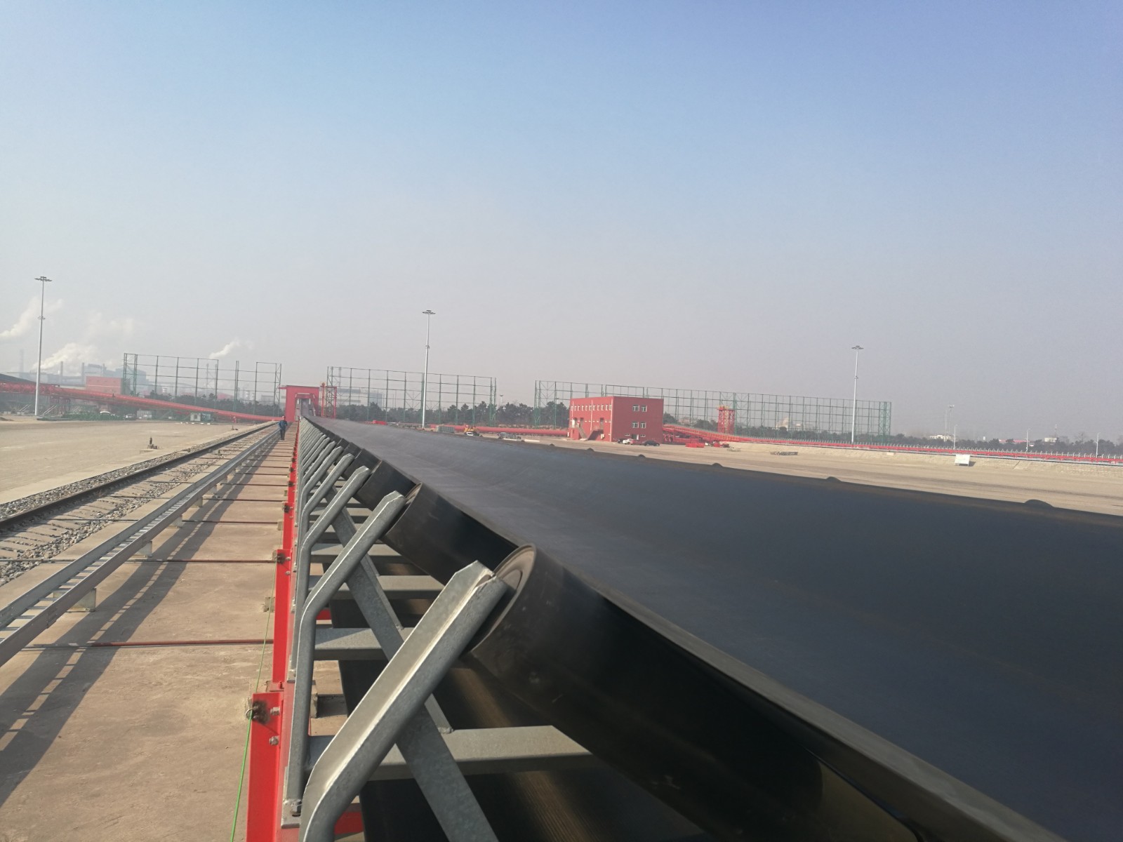 SD Steel quality steel base ore terminal belt conv