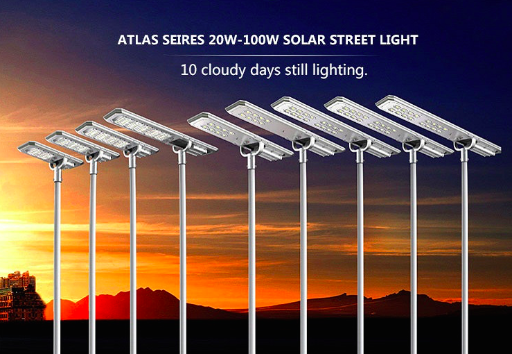 All in one Solar Street light