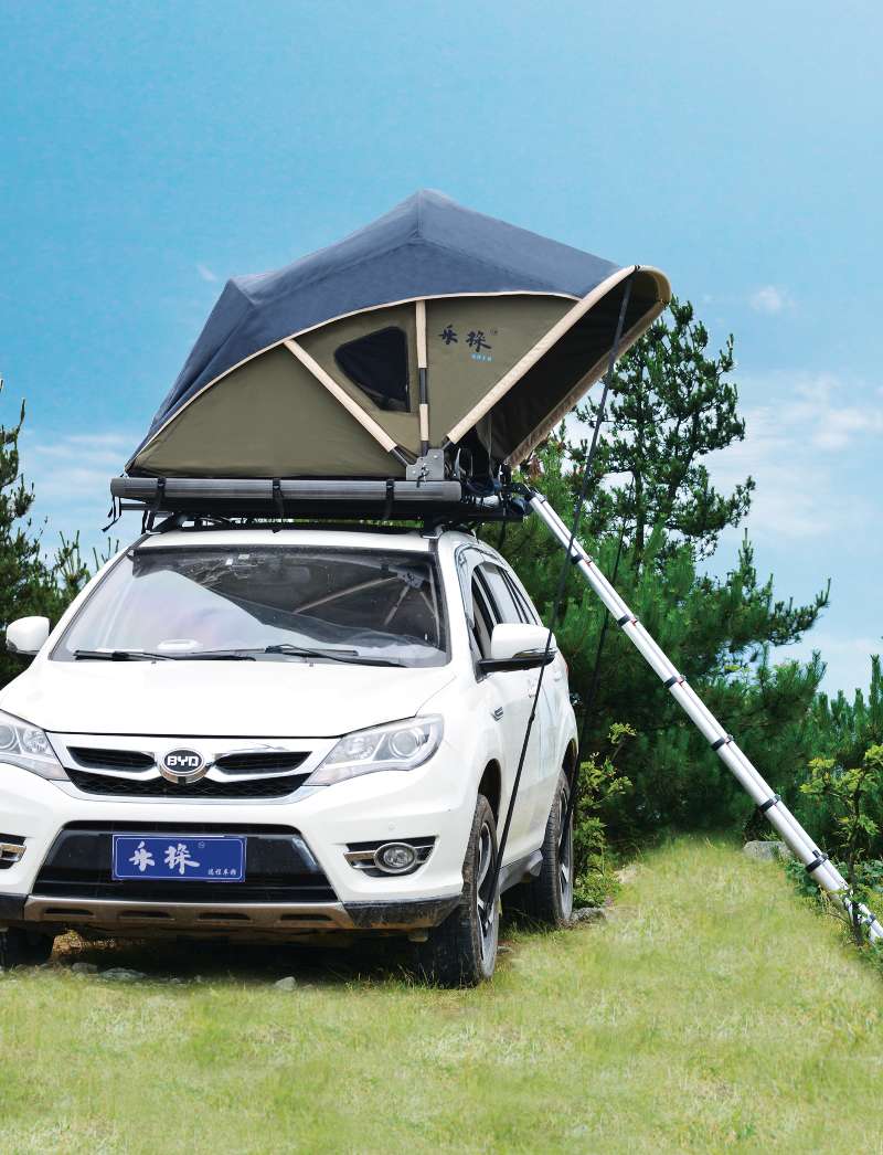 Automatically one side ope roof tent