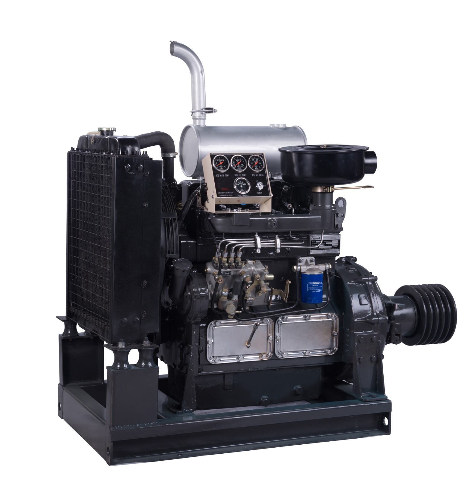Stationary power engine