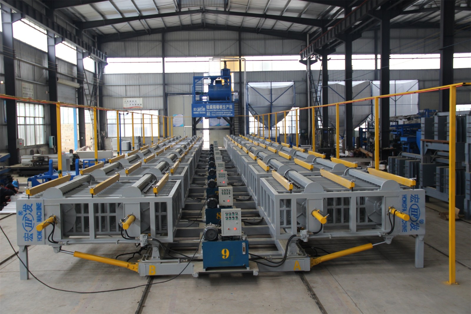 eps cement sandwich wall panel production line