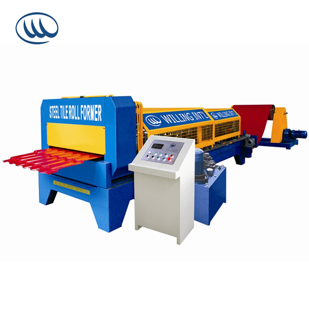 Steel Tile Roll Forming Machine